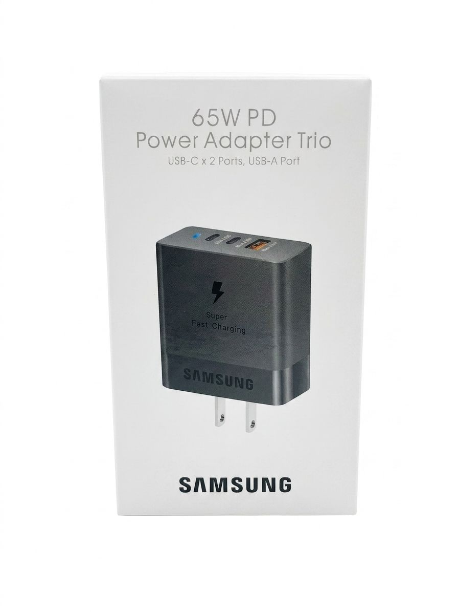 Cargador Samsung 65W PD Trio