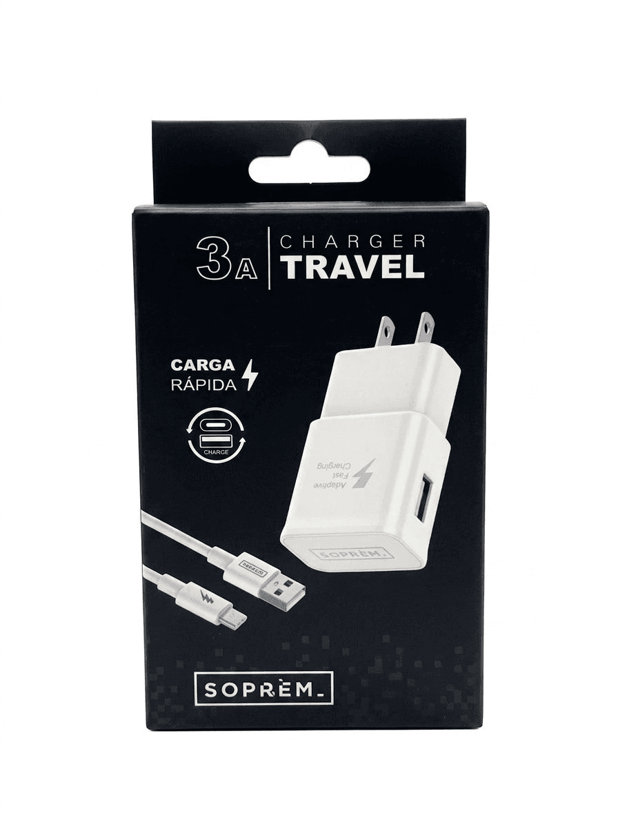 Cargador Soprem 3A Tipo C SR-R01