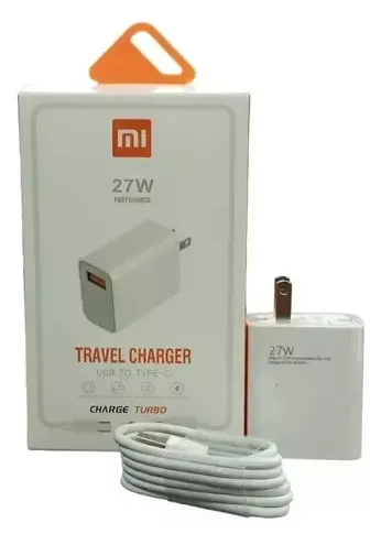 Cargador Xiaomi Travel Charger Turbo 27W USB-C
