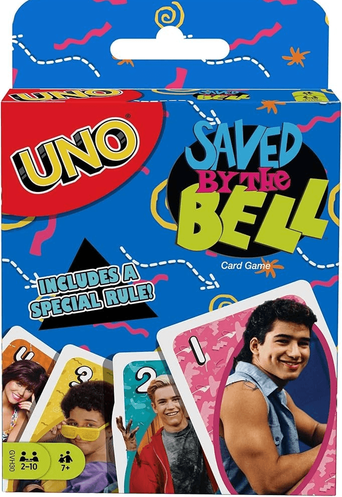Cartas Uno Saved By The Bell