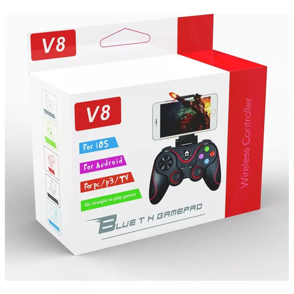 Control Gamepad Model V8
