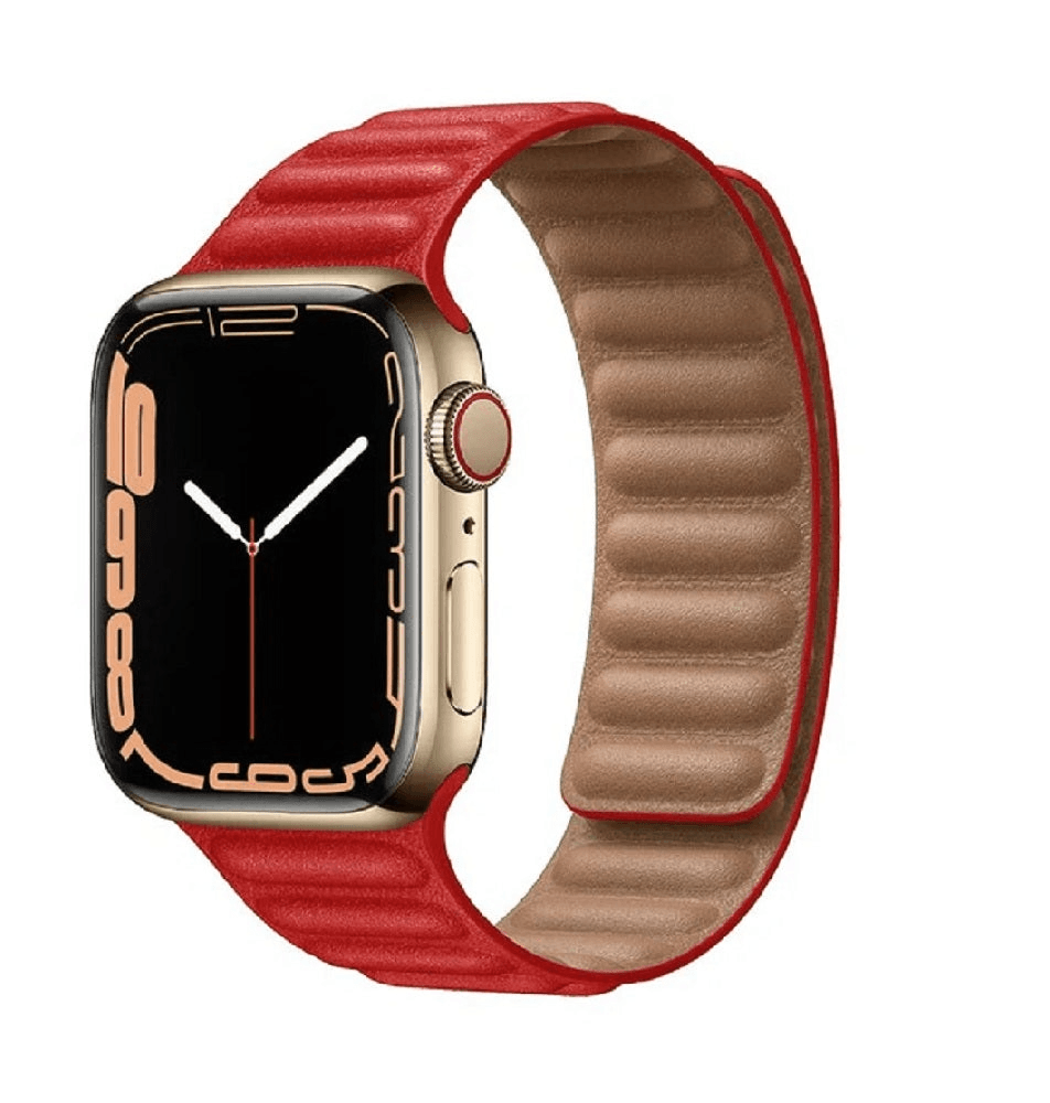Correa de Cuero Imantada iPhone Watch