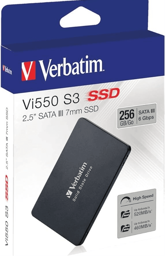 Disco Duro SSD Verbatim 256 Gb