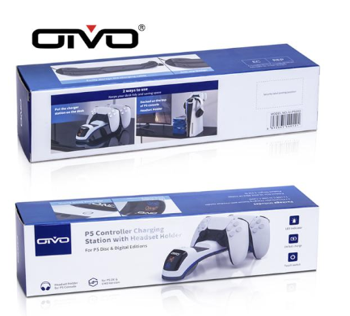 Estación de Carga PS5 Headset Holder Otvo MOD IV-P5252