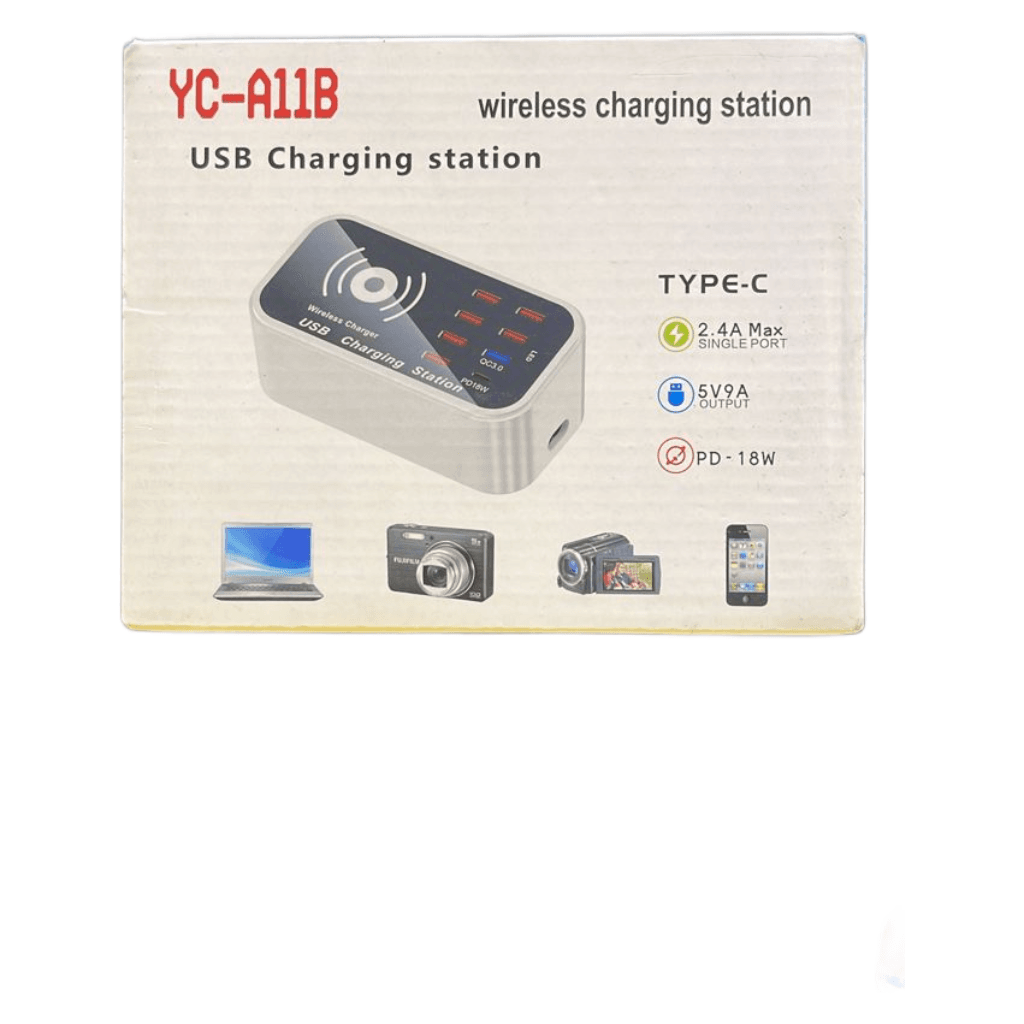 Estación de Carga USB 8 Puertos MOD YC-A11B