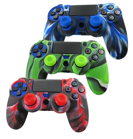 Forros de Silicon Control de PS4