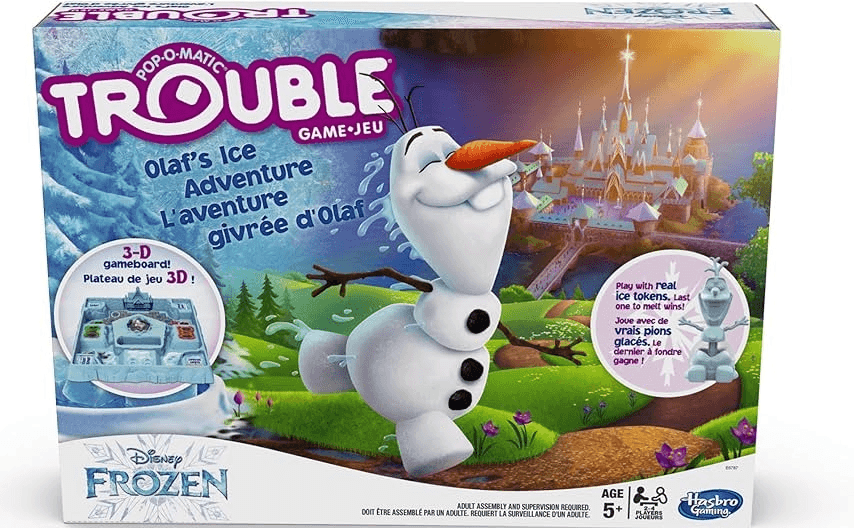 Juguete Frozen Trouble Game Olafs