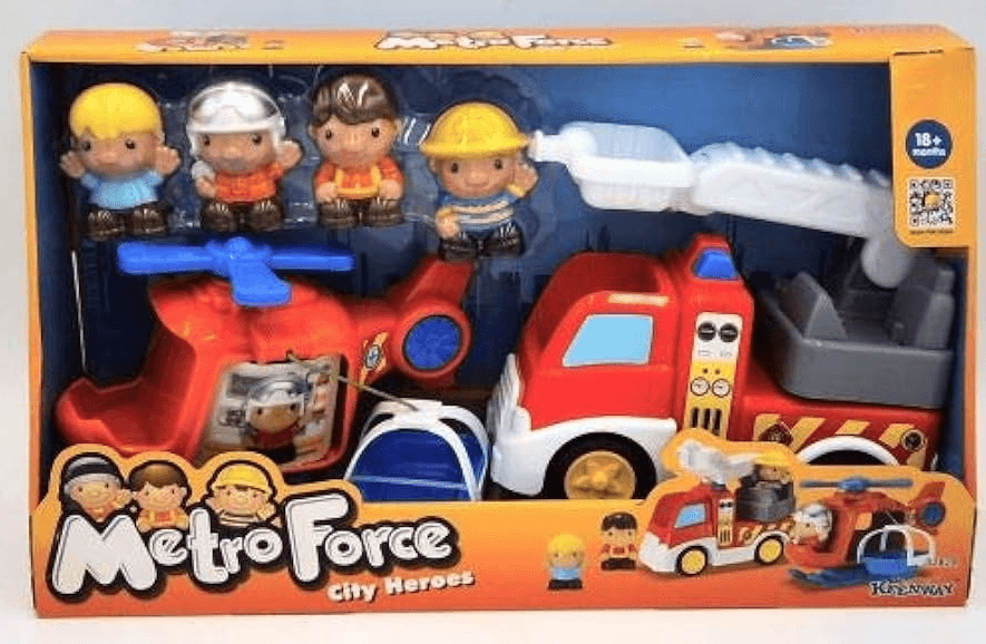 Juguete Metro Force City Heroes