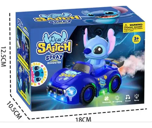 Juguete Carro de Stitch Humo