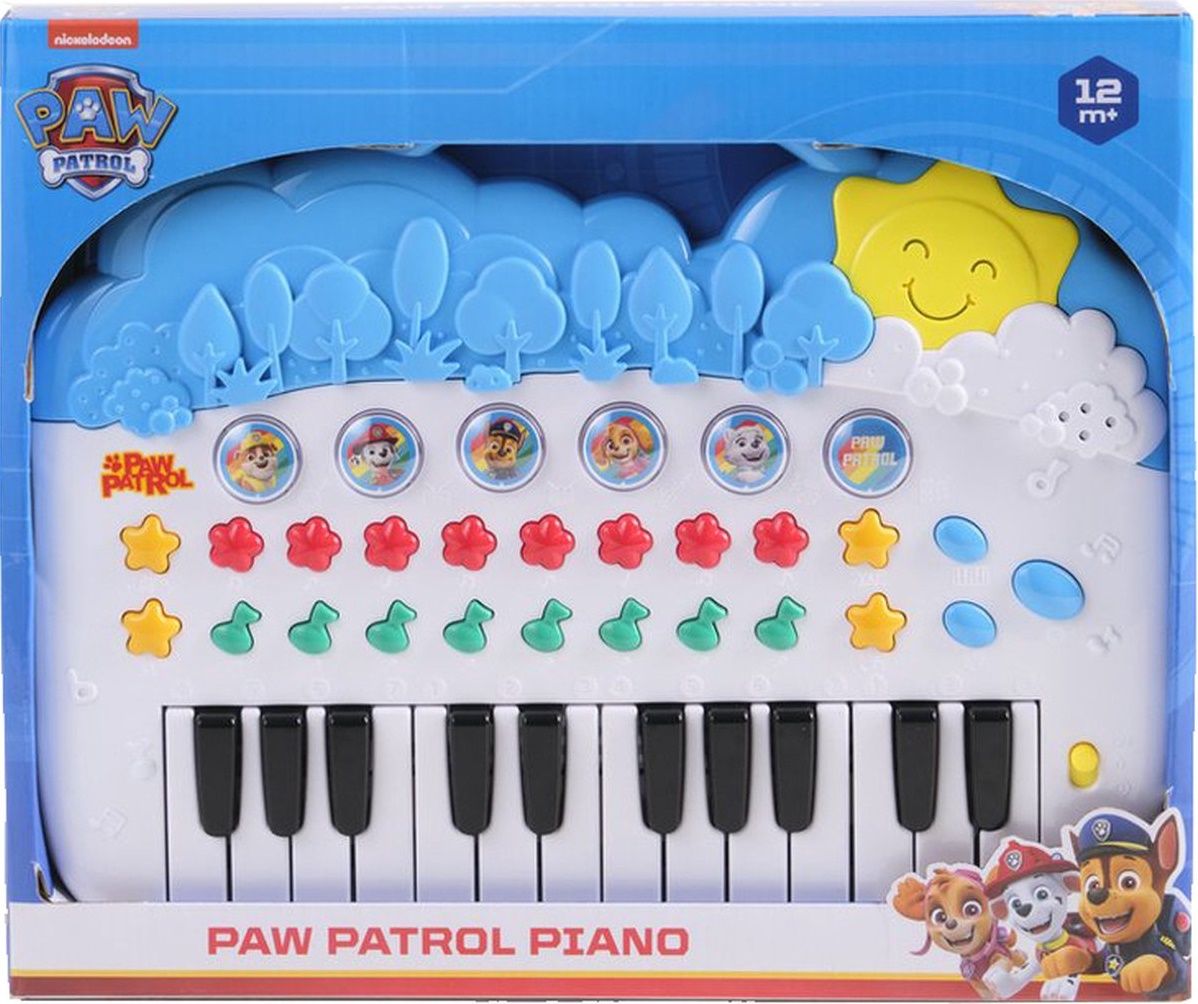 Juguete Piano de Paw Patrol