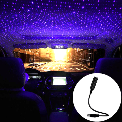 Lámpara Decorativa para Carro Star Lamp Laser