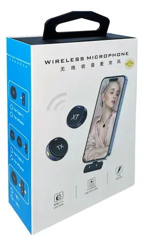 Micrófono Wireless Redondo Tx