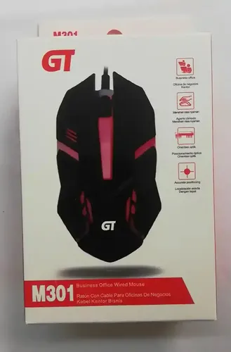 Mouse Alambrico Gt Modelo M301