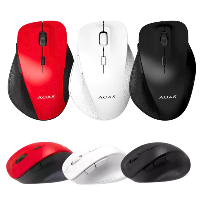 Mouse Inalámbrico Aoas Recargable