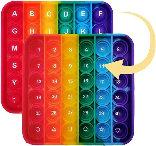 Popit Letras y Números