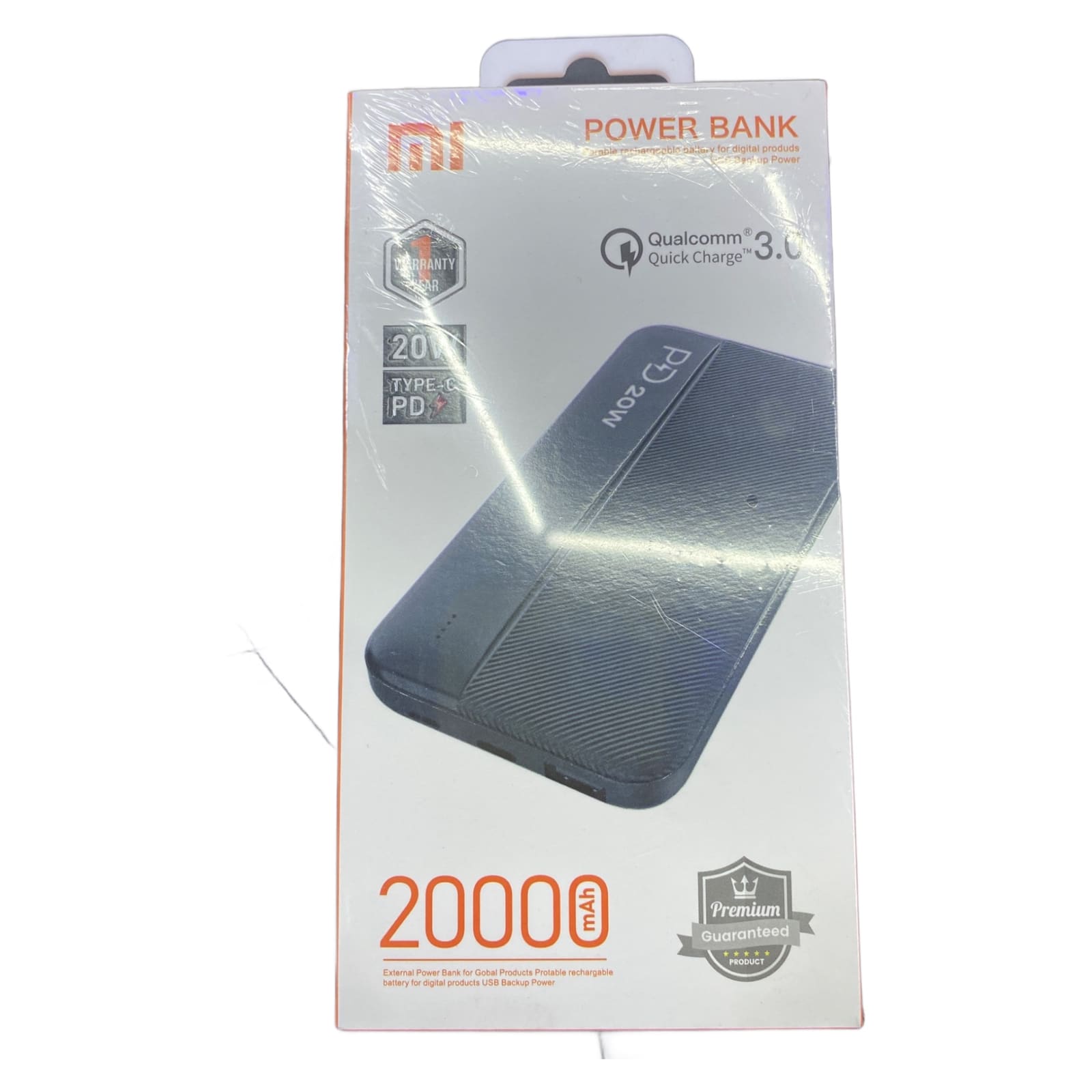 Power Bank 20000MAH Redmi Tipo C 2 USB