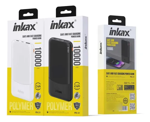 Power Bank Inkax 10000 mAh MOD PB-19