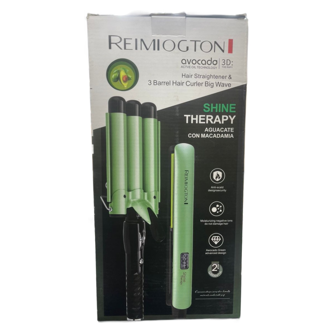 Remington 2 en 1 Rizador y Plancha RE-2551