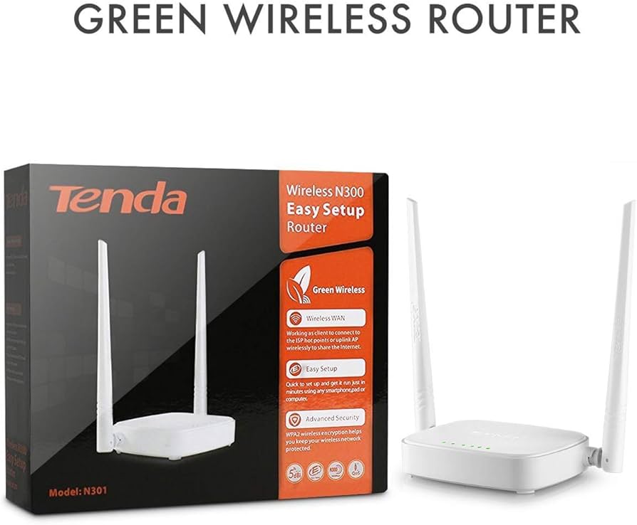Router Tenda N300 2 Antenas N301