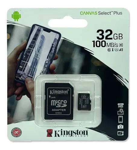 Tarjeta de Memoria Micro SD Kingston 32GB