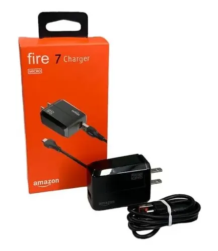Cargador Fire 7 Charger 18W Amazon Micro USB